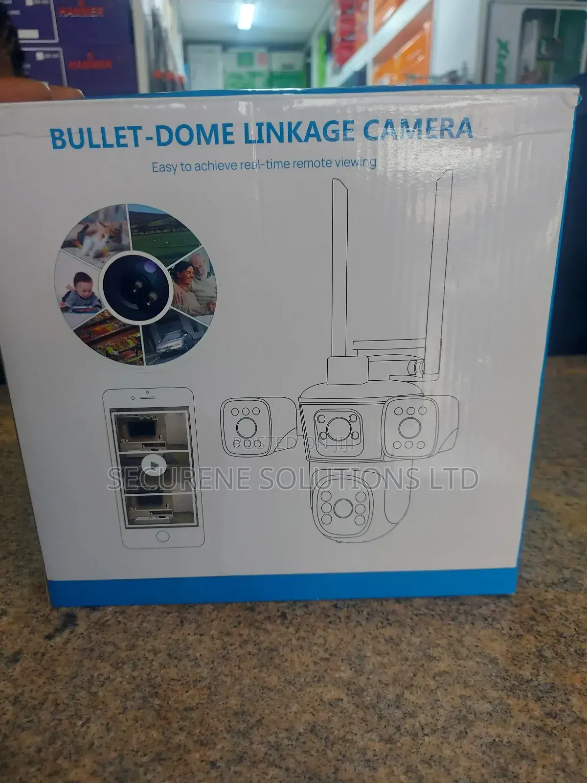 PTZ Bullet Dome Linkage Camera