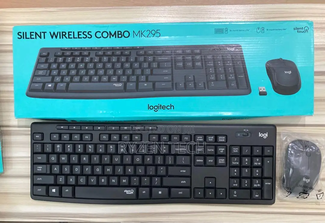 Logitech Mk295 English Silent Keyboard