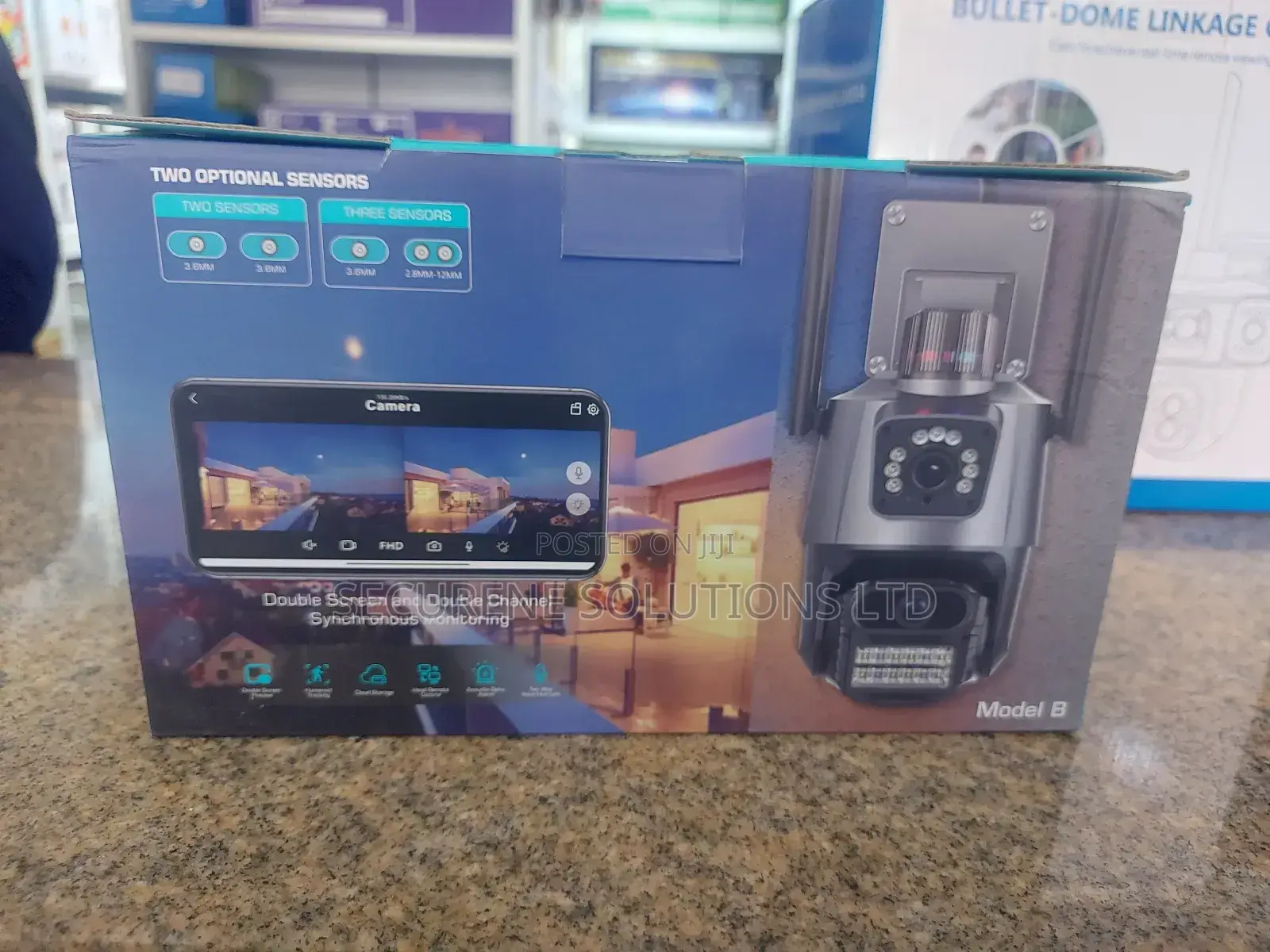 9mp Wifi Ip Camera With 2 Lenses