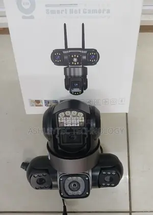 4 Lens(Quad) 8MP AC Powered V380 Simcard Wireless Camera