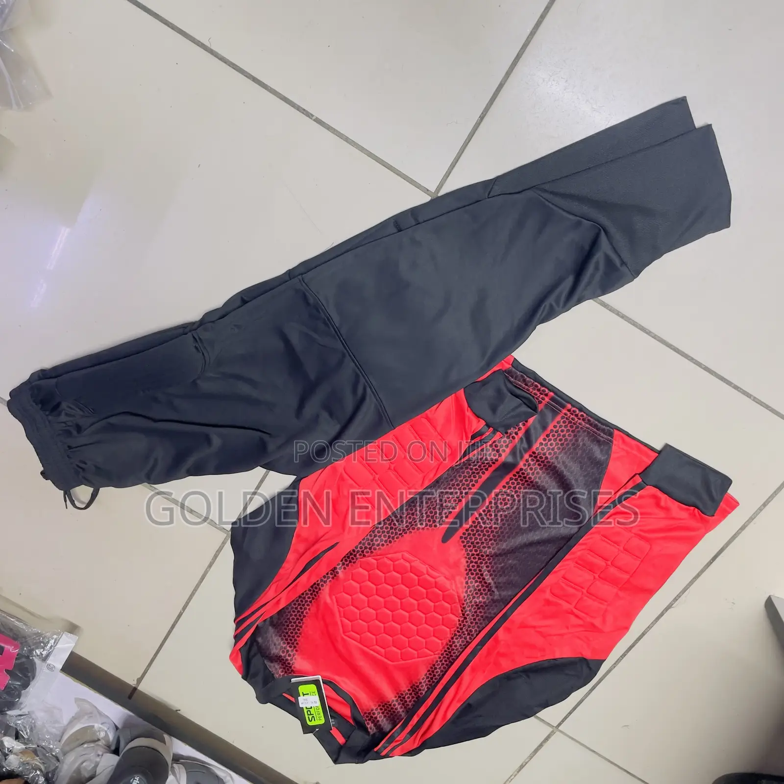 Red Goalkeeper Jersey Kit