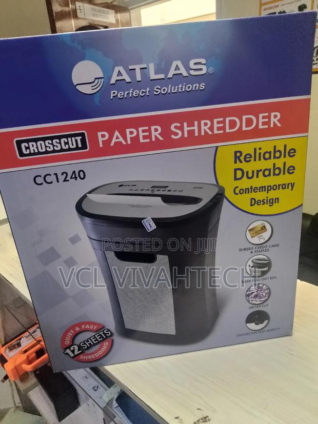 Atlas Cc1240 12 Sheets Paper Shredder - main view