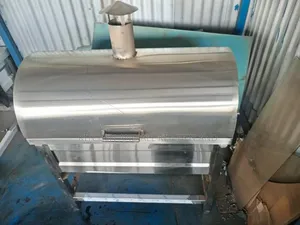 Cylindrical Bw Ss Choma Grill