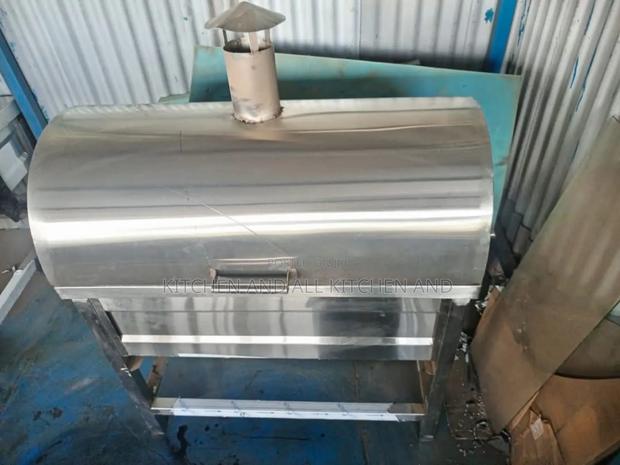 Cylindrical Bw Ss Choma Grill - main view