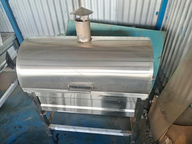 Cylindrical Bw Ss Choma Grill - thumbnail 2