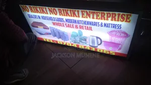 3D Sinages Light Box Rollup Banner Stickers Branding Stamps