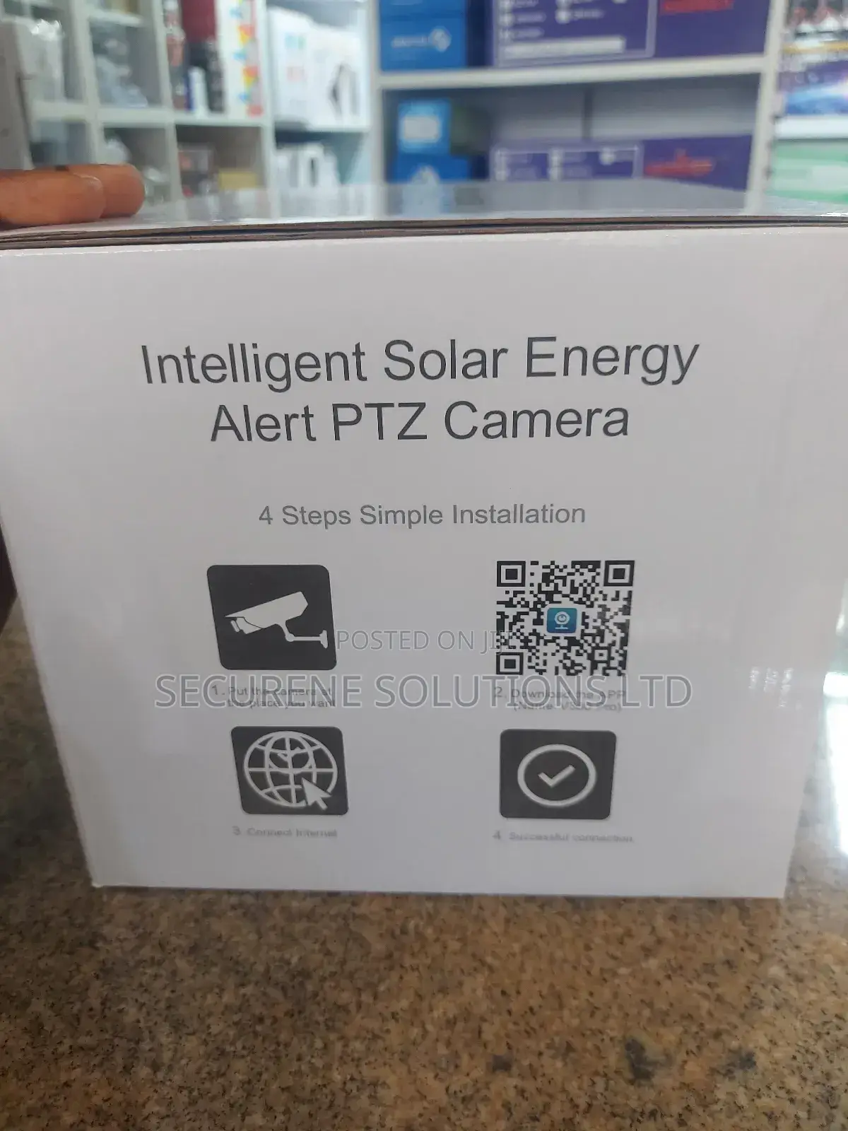 V380 Pro 6MP Dual Lens Outdoor 4G Solar Camera