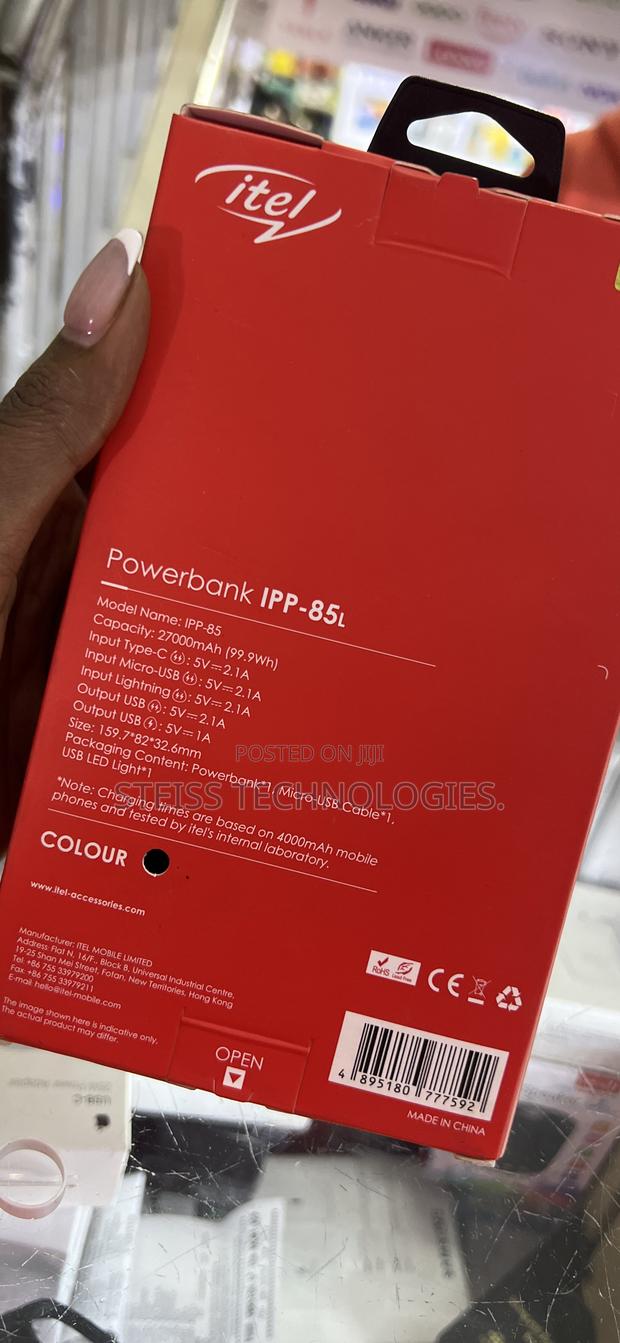 Itel 27000mah Powerbank. - thumbnail 2