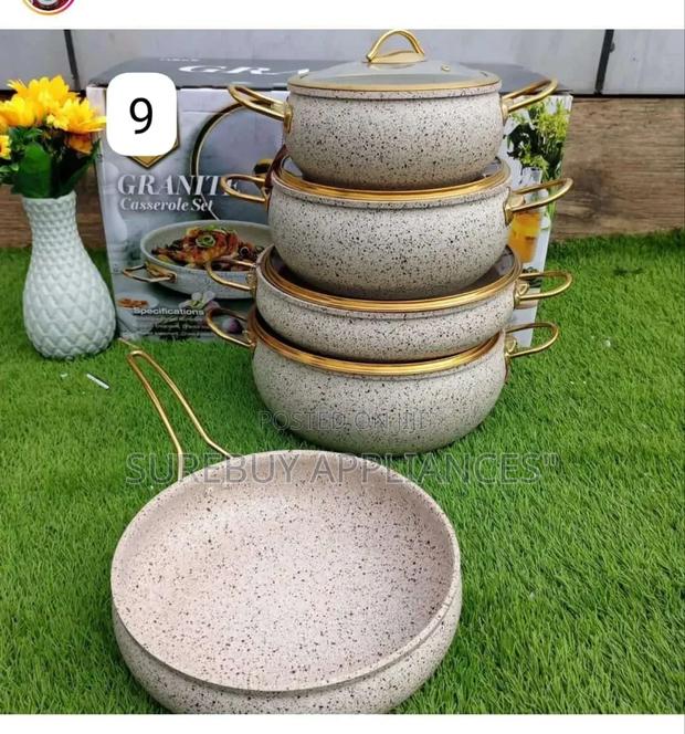 * 9pcs Granite Coating Kitchen Cookware Set - thumbnail 3