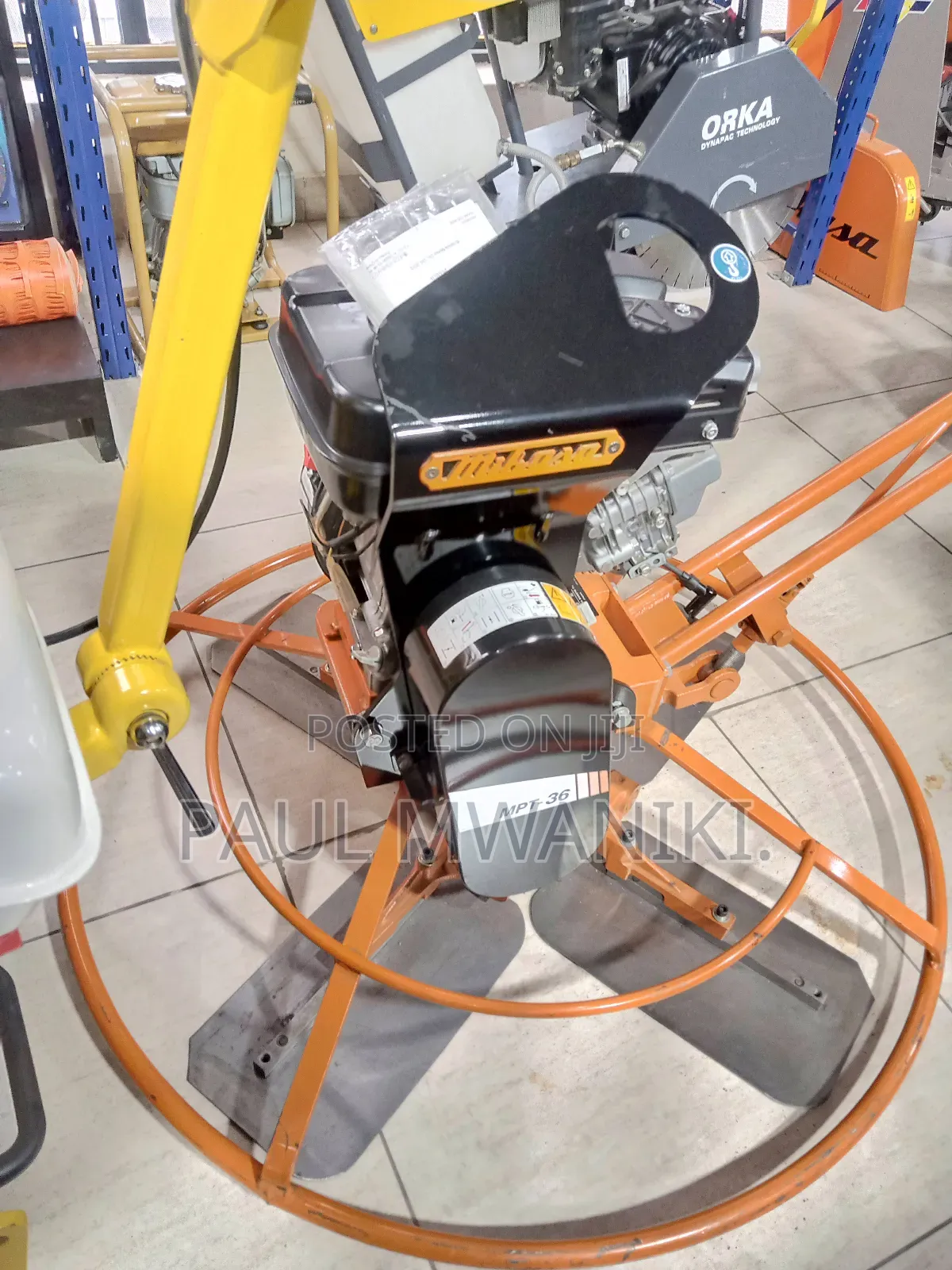 Power Float Machine / Concrete Trowel