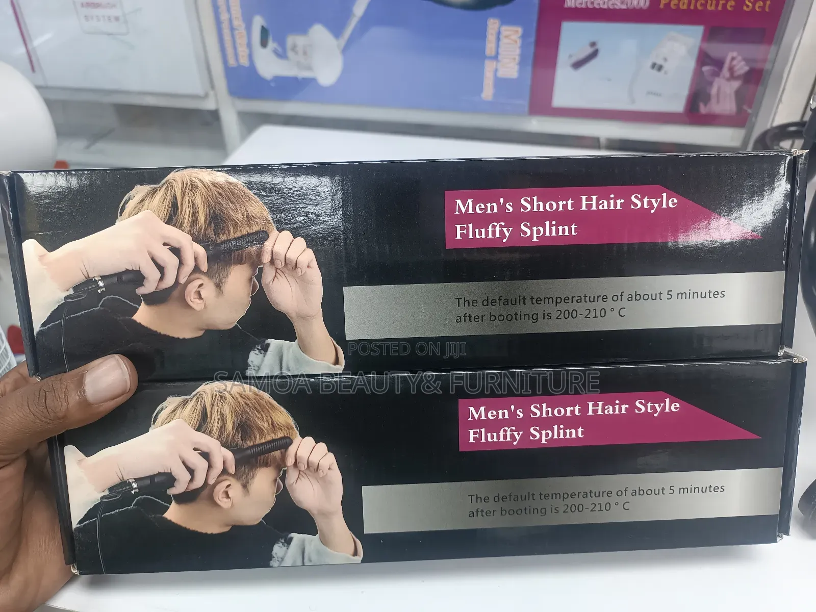Fluffy Splint Hair Straightener