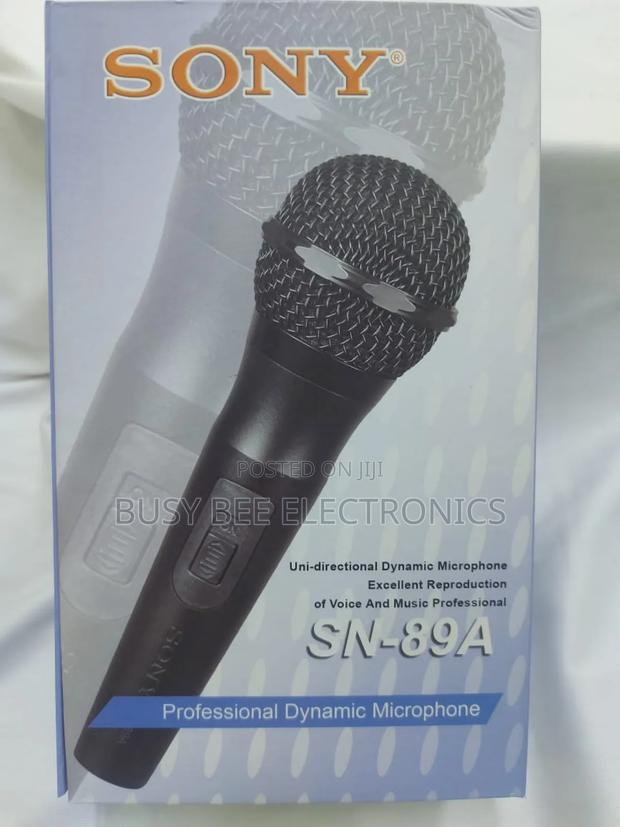 Sony Sn 89 Wired Microphone - main view