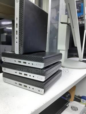 Desktop Computer HP EliteDesk 705 G3 8GB Intel Core I5 SSD 256GB - main view