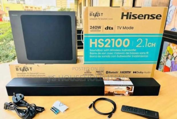 Hisense Soundbar Sh2100 200 Watts - main view