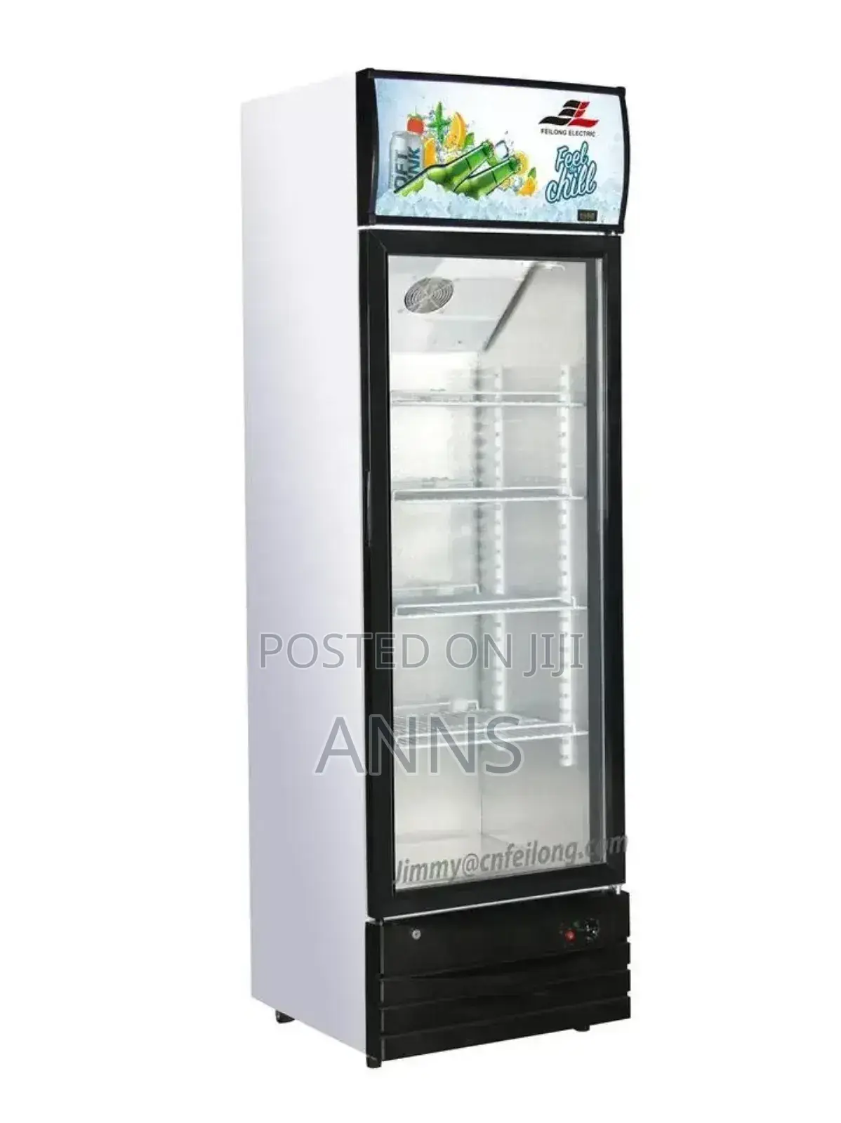 Smart Pro 330litres Upright Showcase Fridge Display