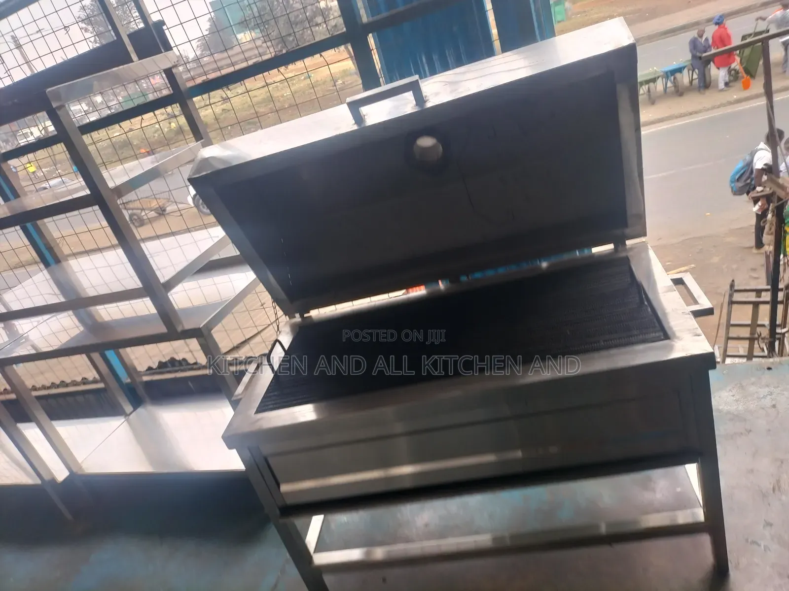 Stainless Steel Closed BBQ Grill