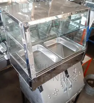 Chips Warmer Stainless Double Plate