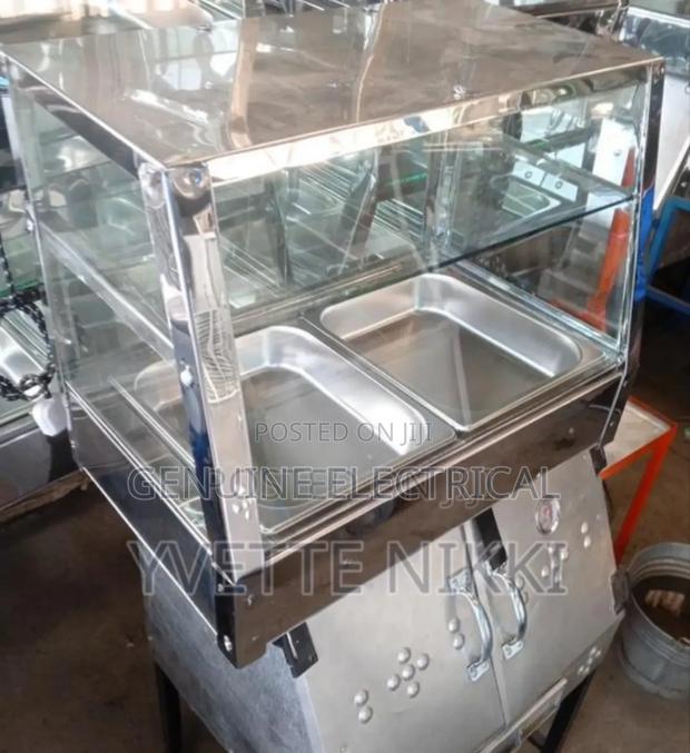 Chips Warmer Stainless Double Plate - main view