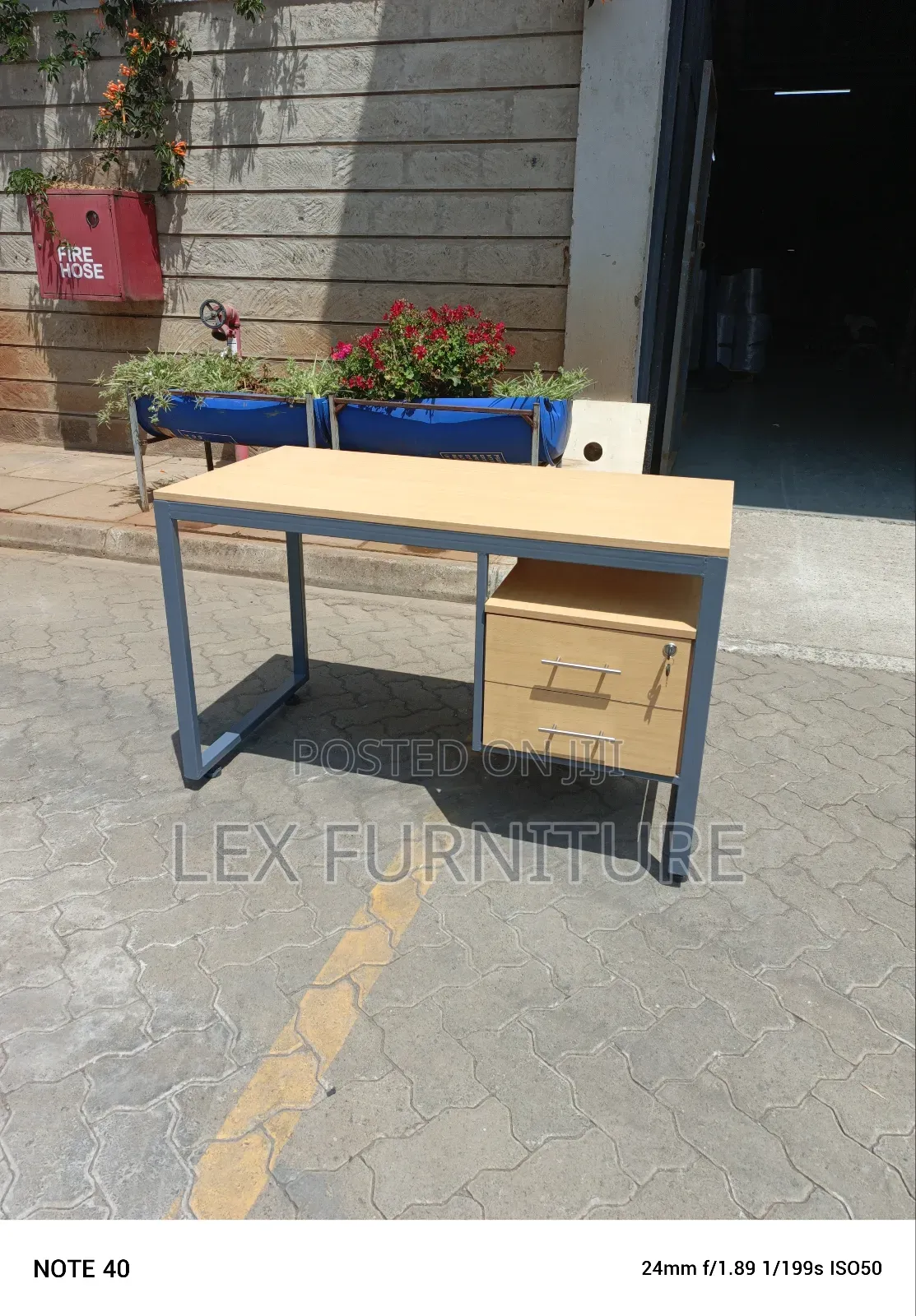 Two Drawers Office Desk