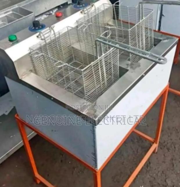 Commercial Double Deep Frier 20litres - main view