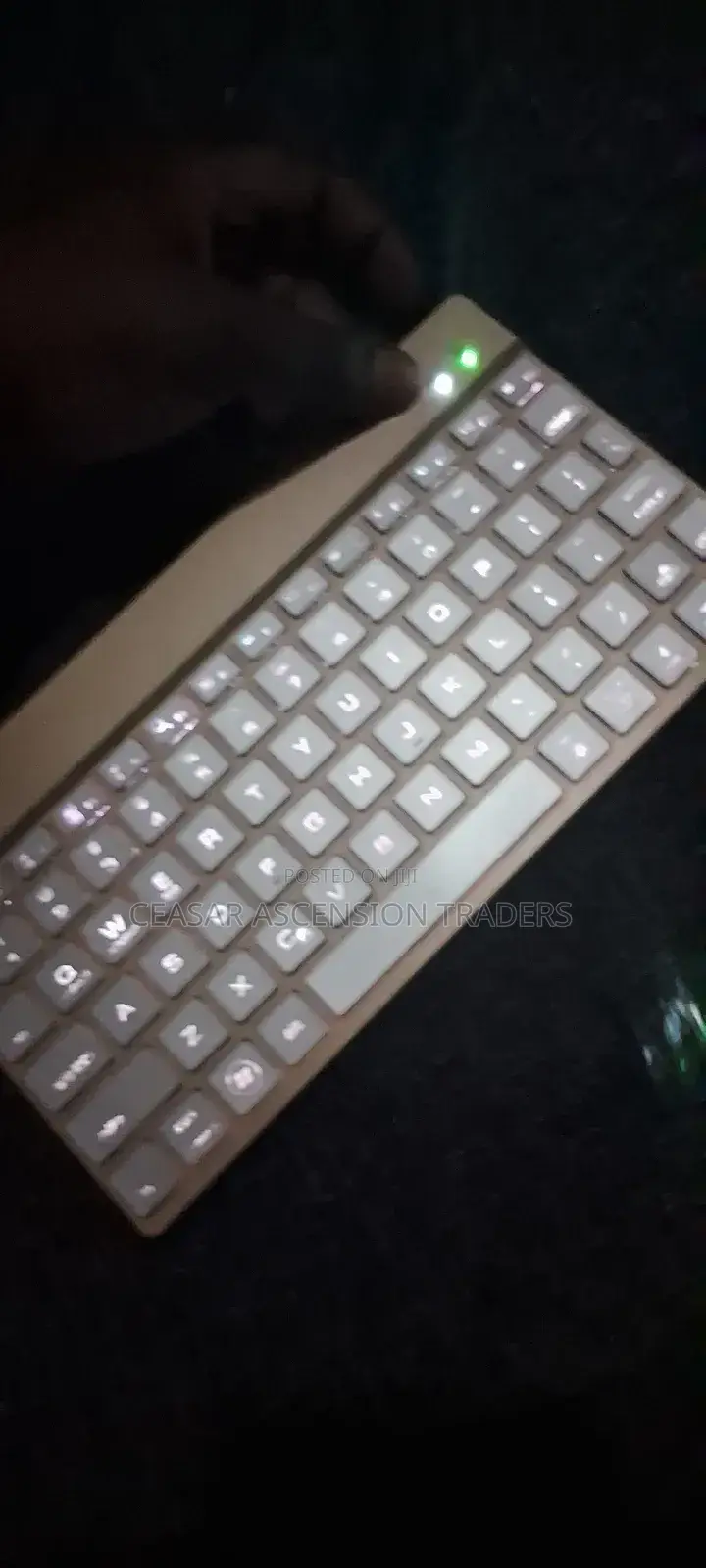 Wireless Rechargeable Bluetooth Backlit Keyboard