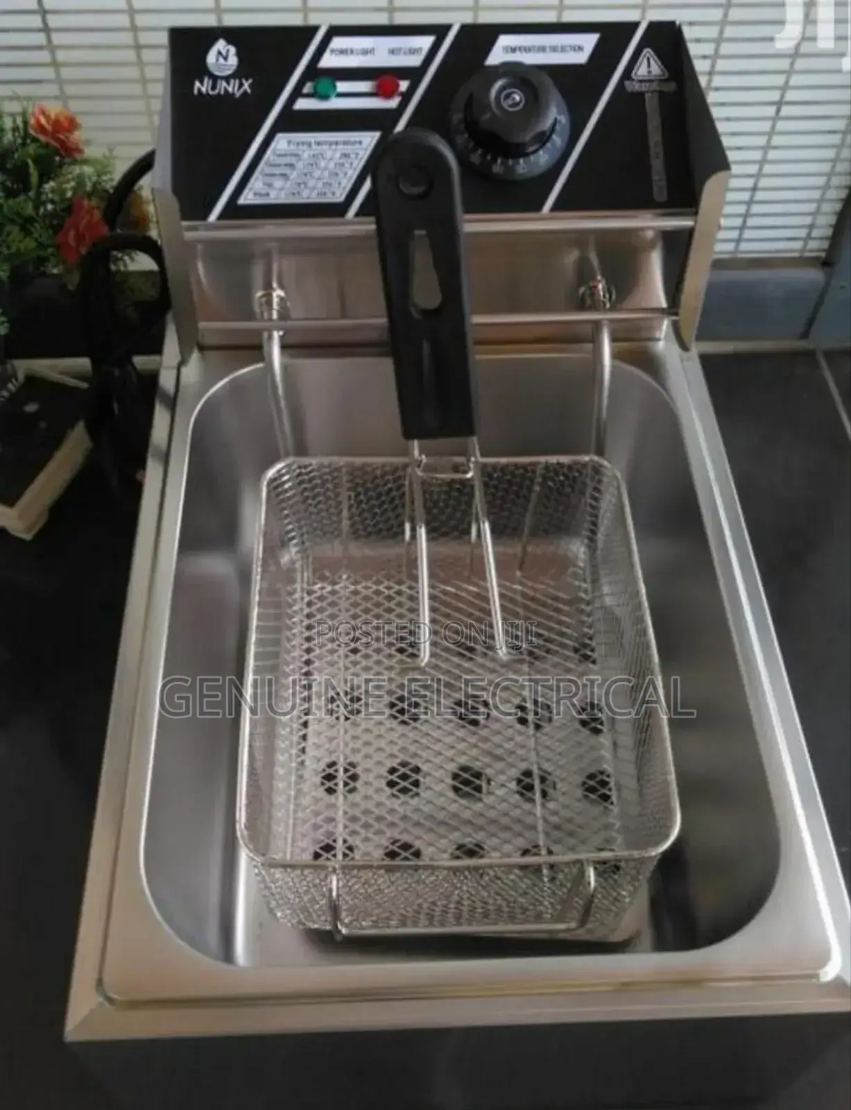 Stainless 6litres Single Deep Frier