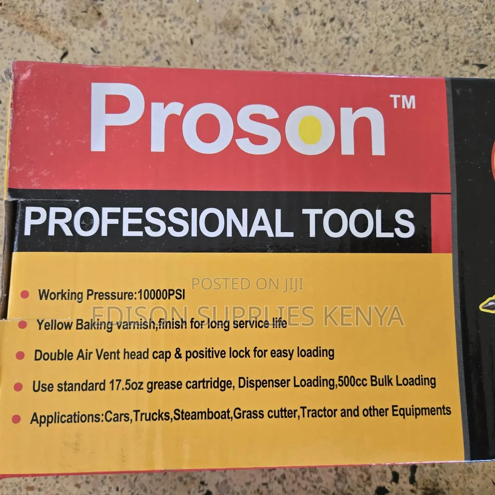Grease Gun 500cc Proson Professional Grease Guns Heavy Duty