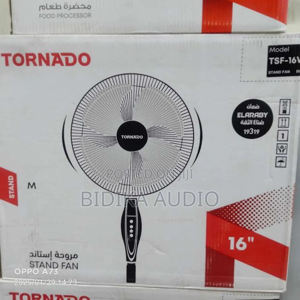 New Tornado Stand Fan - main view