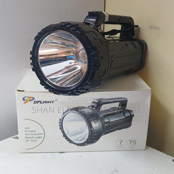 Durable ~ Portable Rechargeable Torch-Light -Dp 7045b~