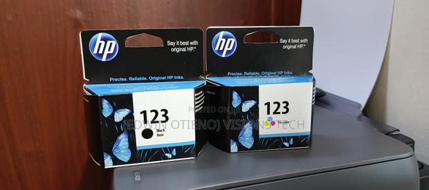 HP 123 Black/Tricolor Deskjet 2630 Cartridge