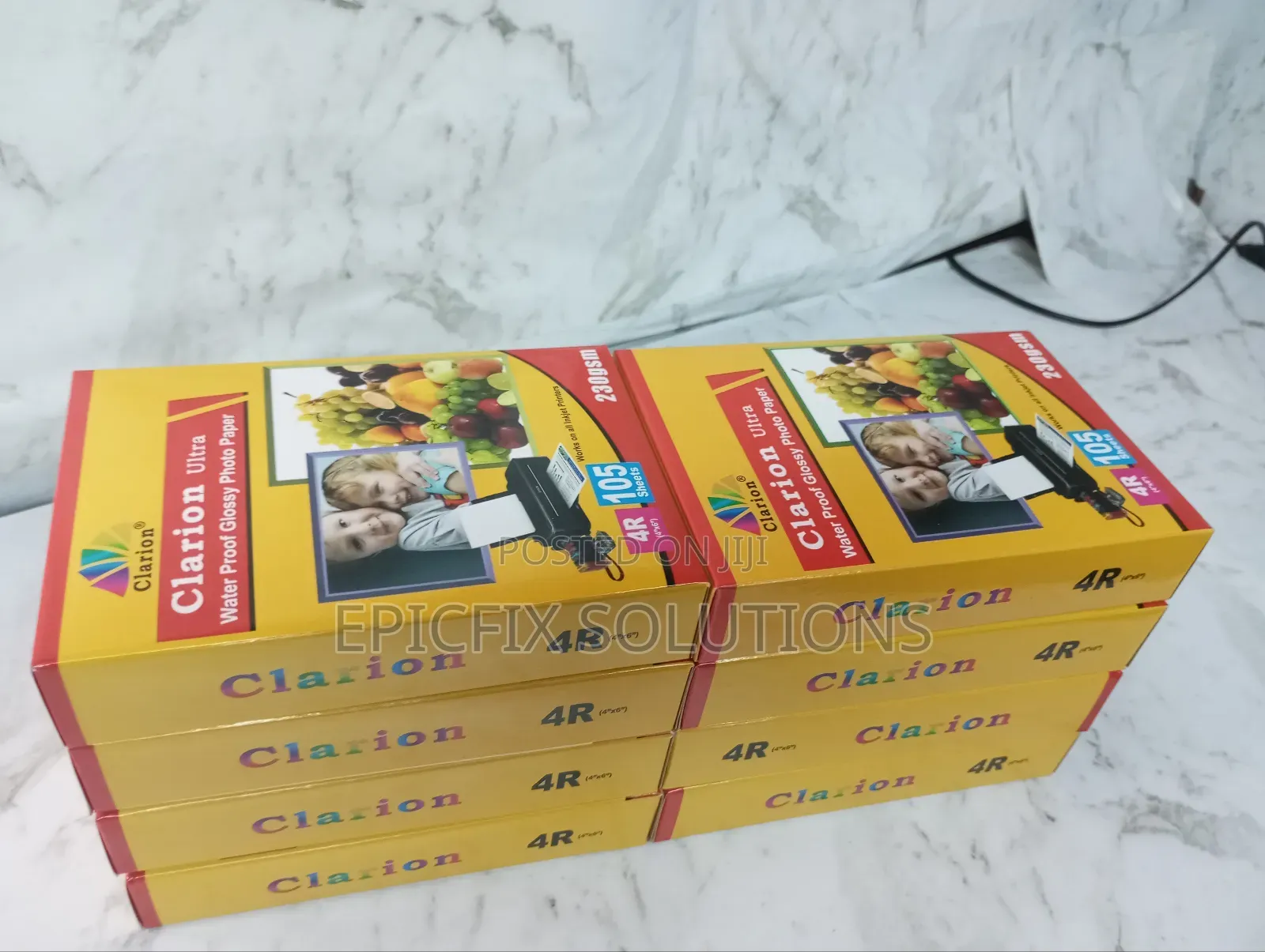 4R Waterproof Photo Papers