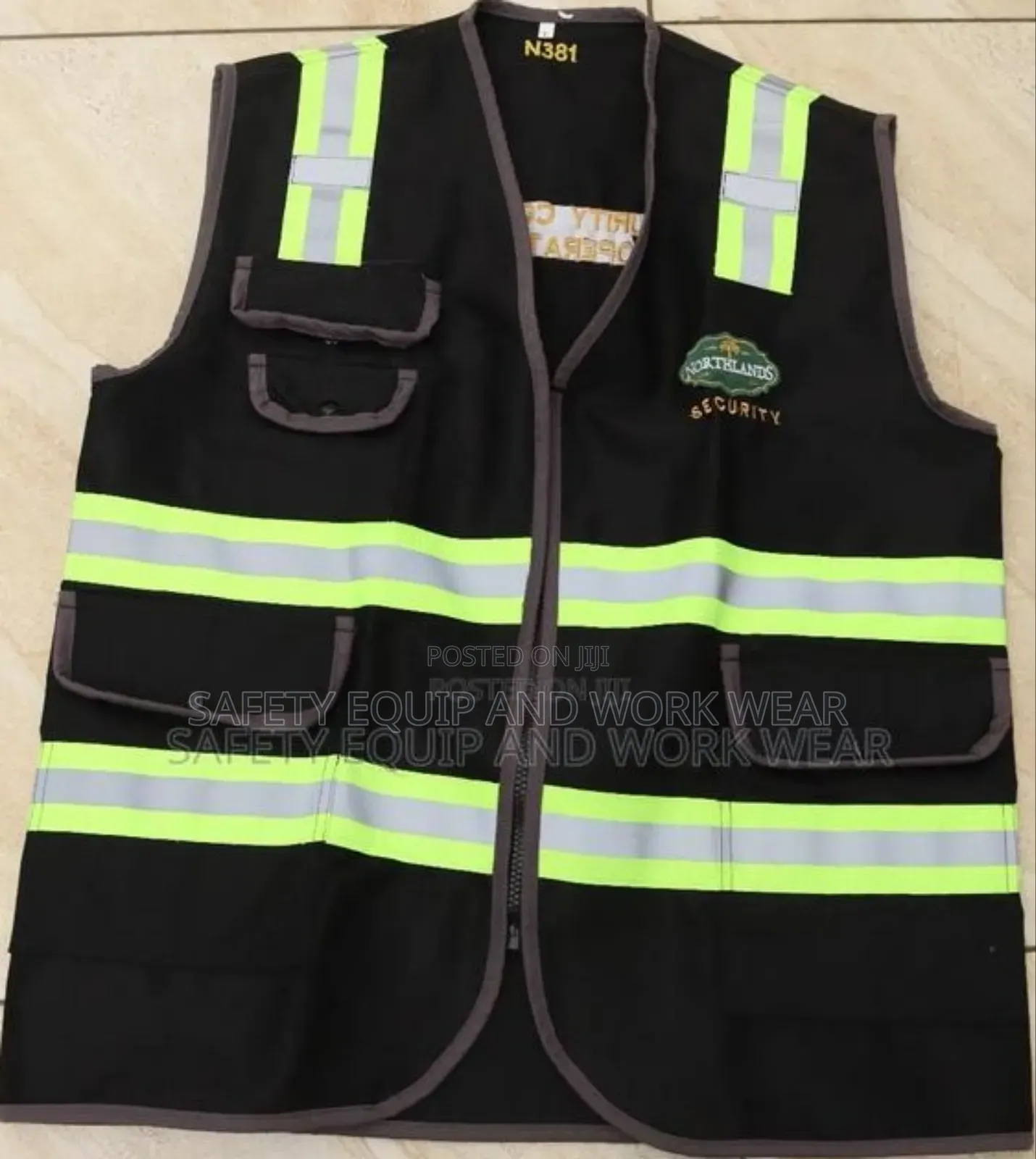 Branded Fluorescent Vest