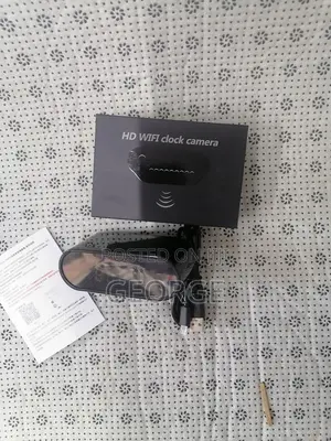 Wifi Clock Spy Camera With Audio Speaker Up Market