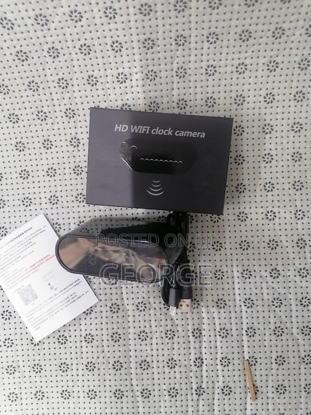 Wifi Clock Spy Camera With Audio Speaker Up Market