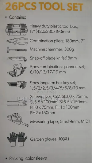 Tool Set 26 PCS