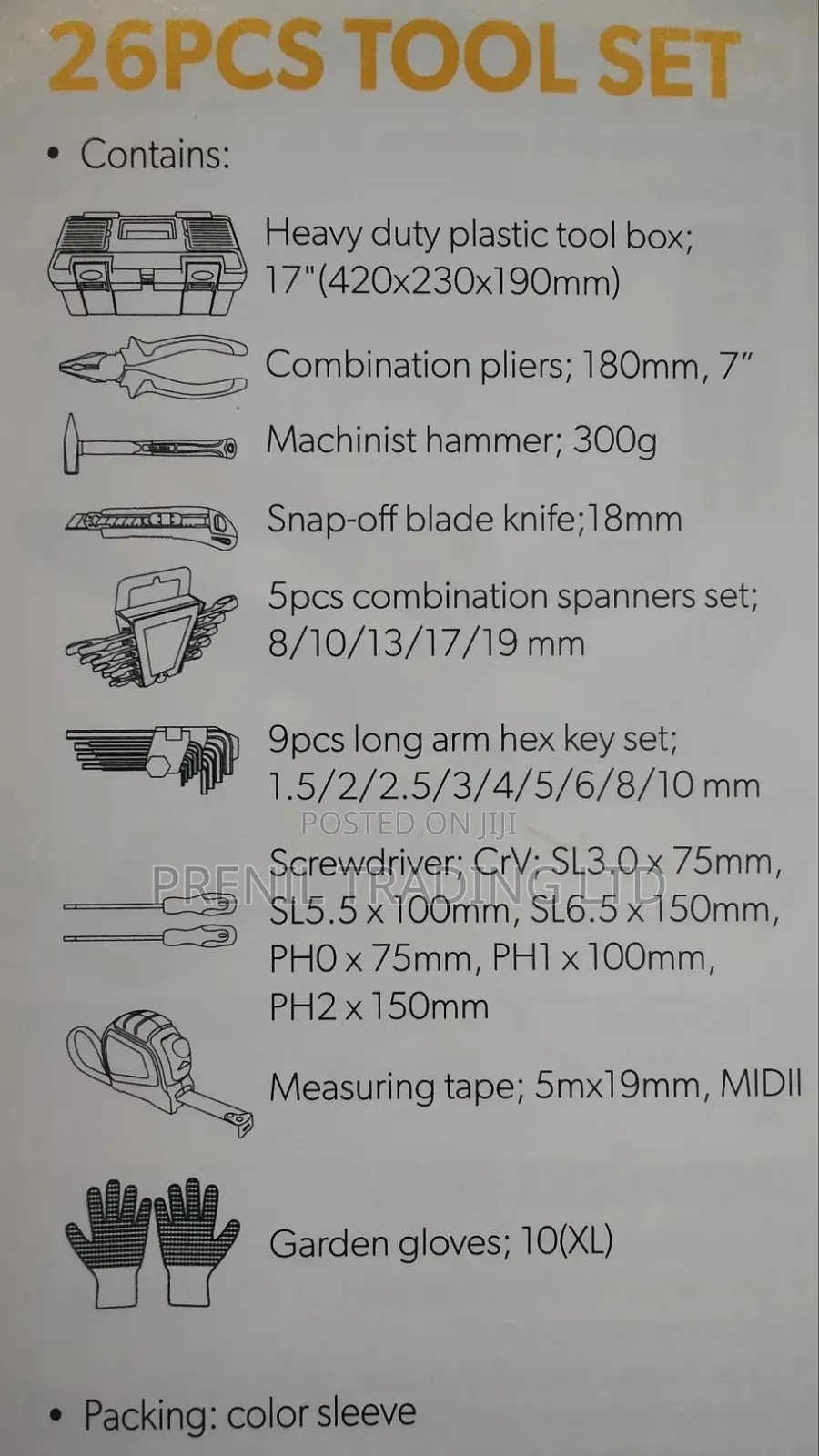 Tool Set 26 PCS