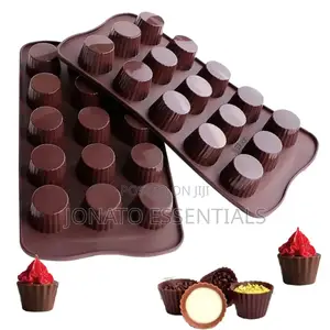 15 Slot Silicone Chocolate Mould, Mold
