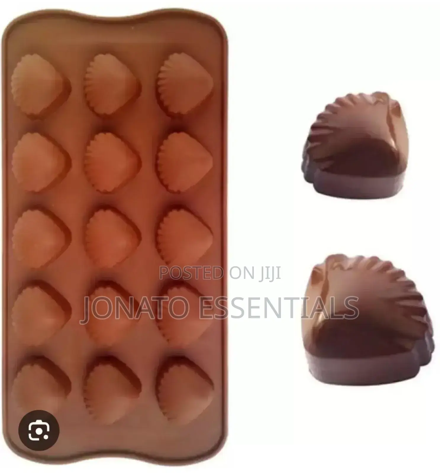 15 Slot Silicone Chocolate Mould, Mold