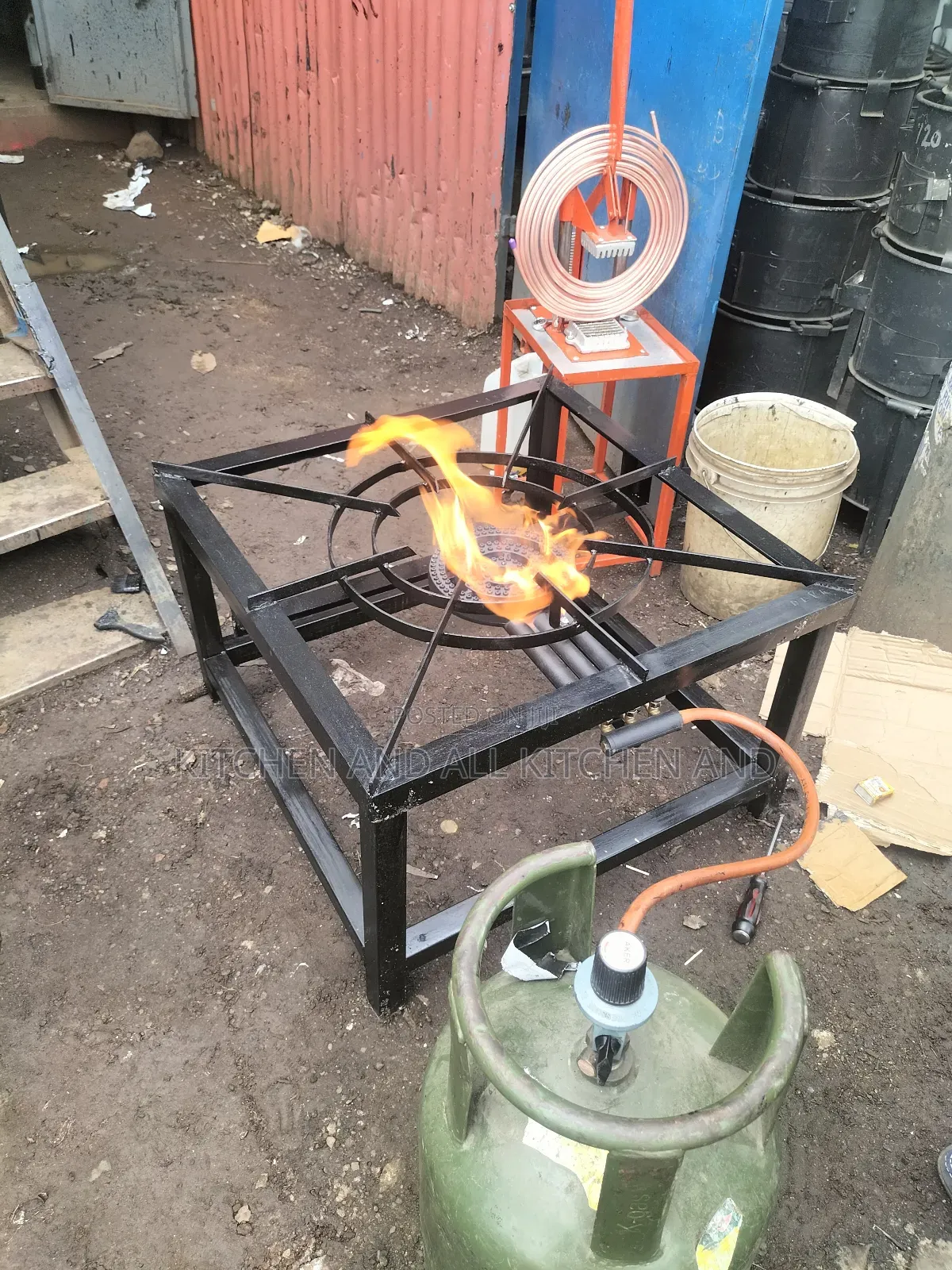 Mild Steel 1 Pressure Gas Cooker