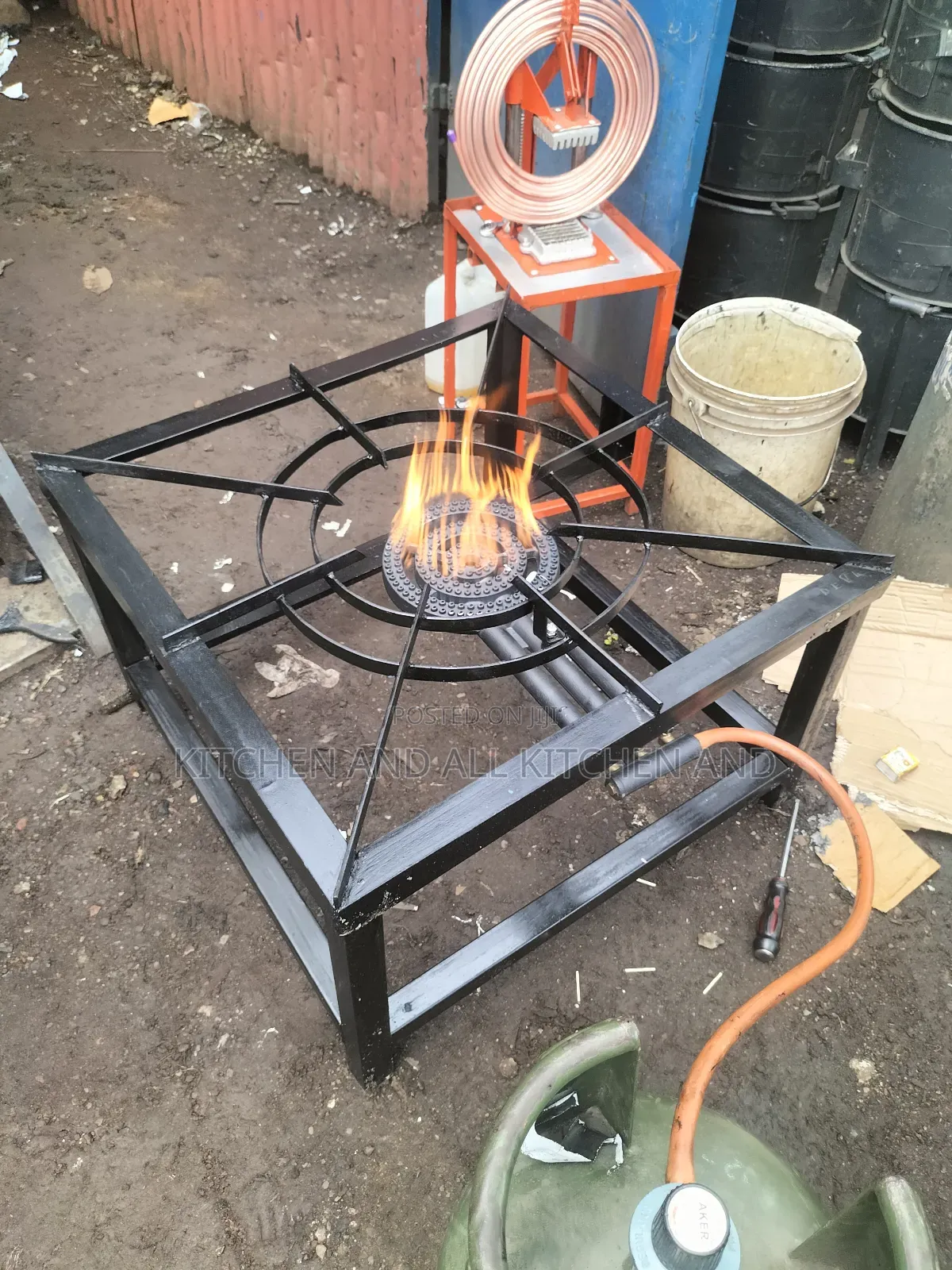 Mild Steel 1 Pressure Gas Cooker