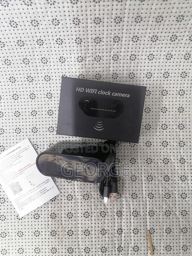 Superiority Wifi Spy(Hidden) Clock Camera With Audio