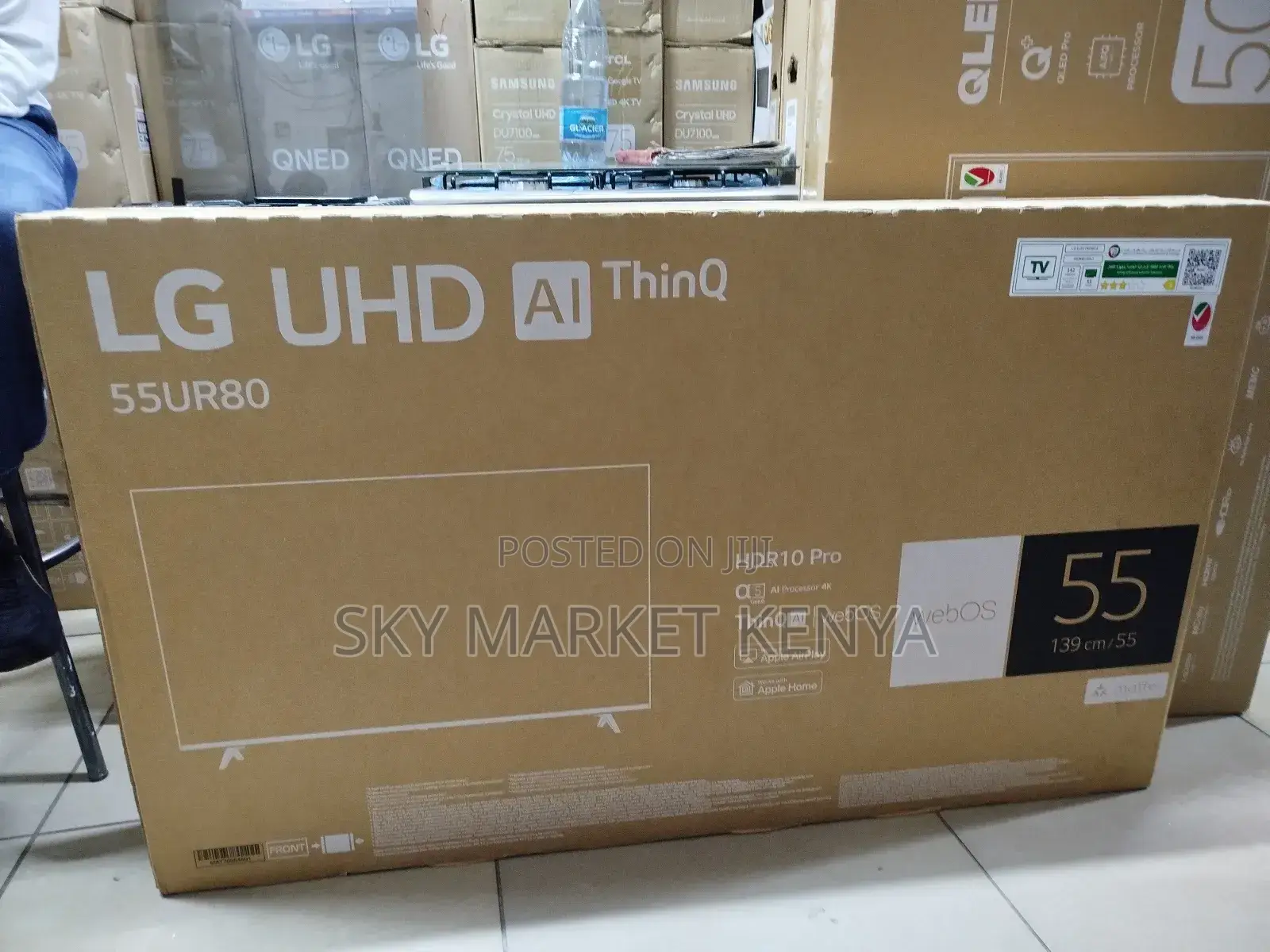 Lg 55" Smart Uhd Ur80 Tv