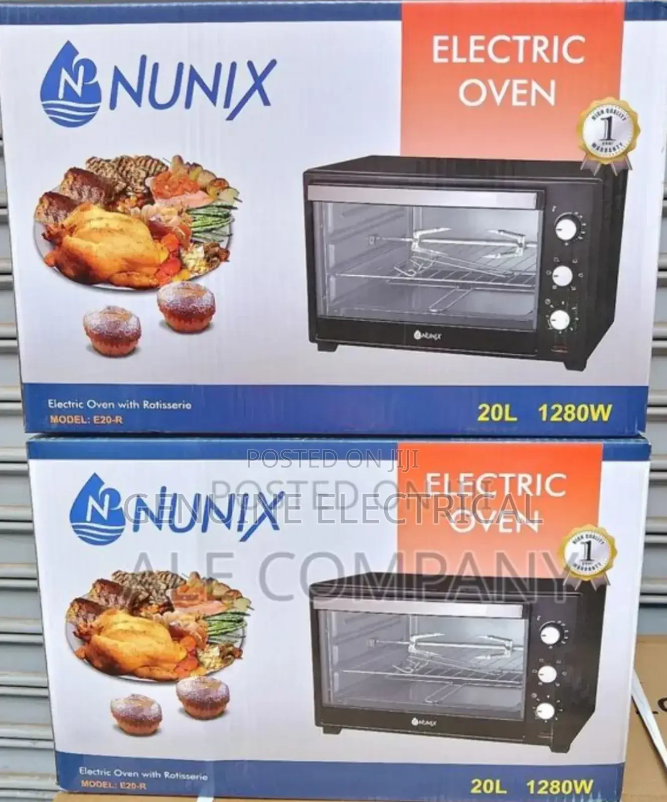 20litres Oven Nunix