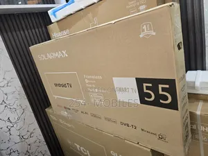 Solarmax 55" Smart Android Digital Tv :Netflix-Showmax-Youtu
