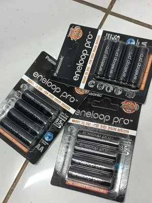 Pre-Charged Rechargeable Panasonic Battery