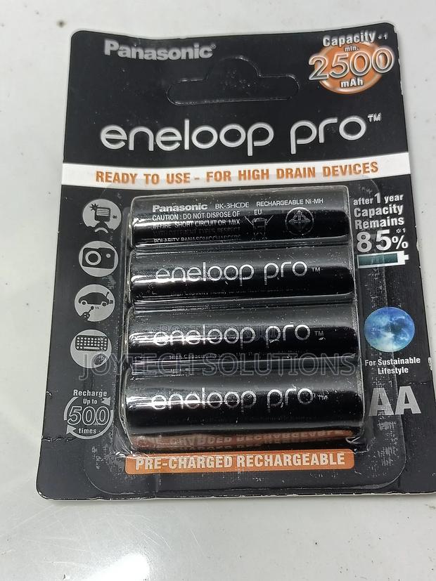 Pre-Charged Rechargeable Panasonic Battery - main view