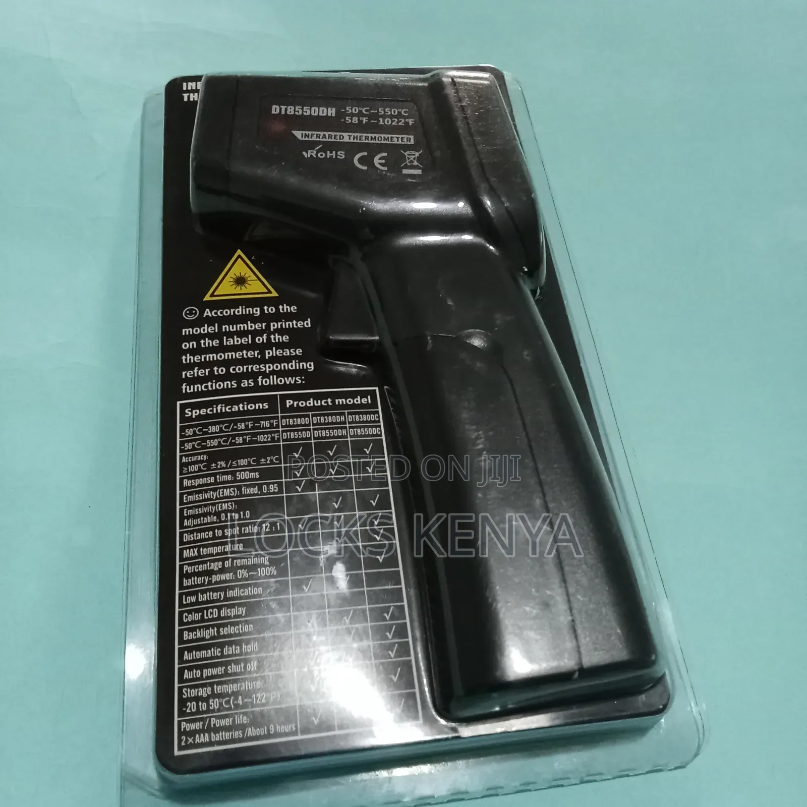 Wireless Non-Contact Infrared Thermometer