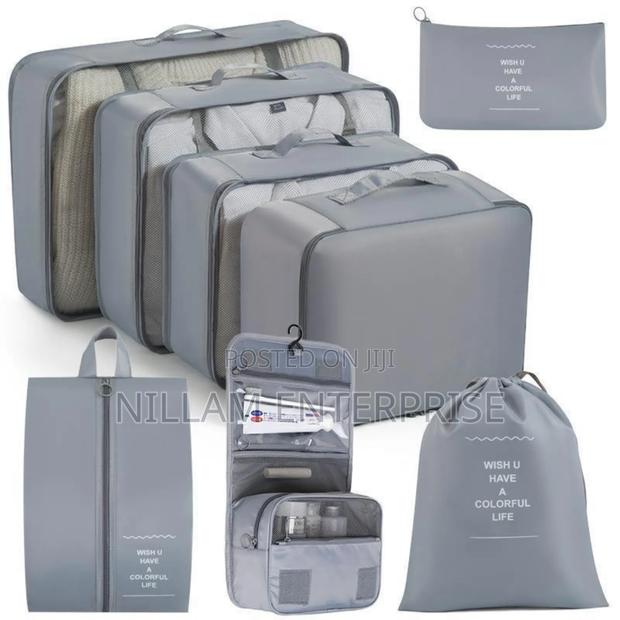*8pcs Luggage Travel Organizers