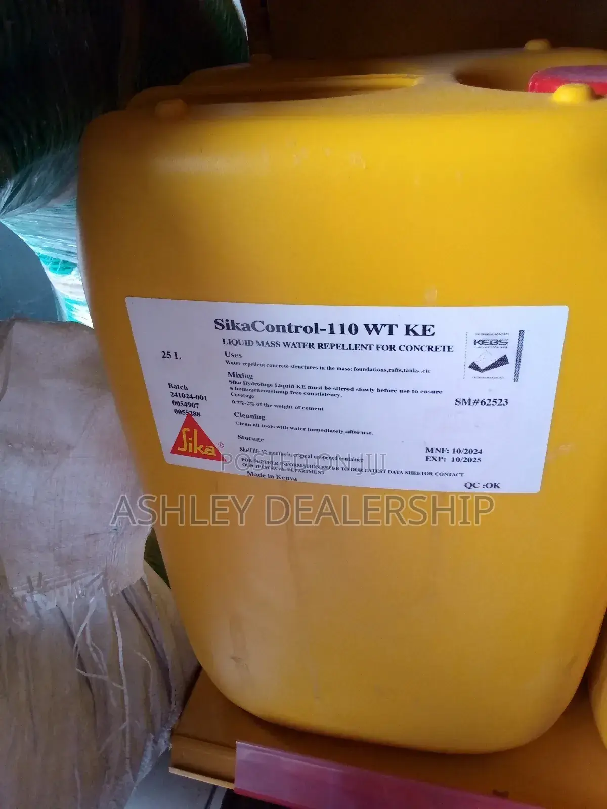 Sika Control 110 Waterproofing Admiture