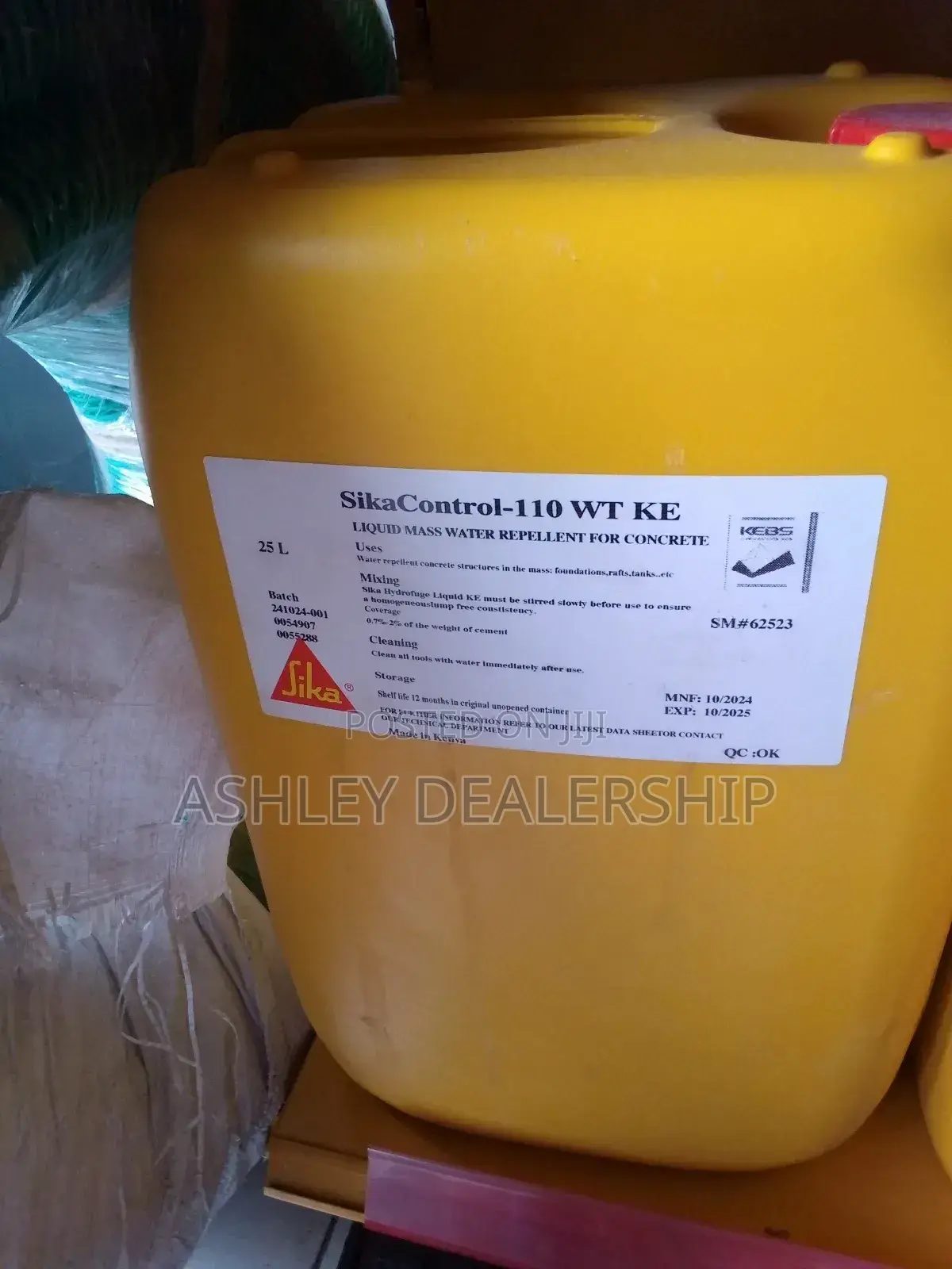Sika Control 110 Waterproofing Admiture